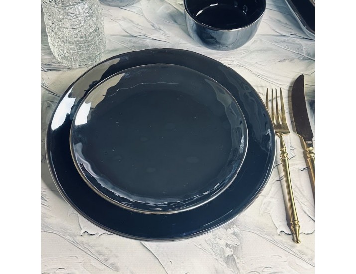 Набор из 6 тарелок 27см Lenardi Storm 102-119