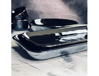 Набор из 2 прямоугольных блюд 30,5см STORM Lenardi Storm 102-125