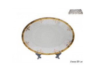 Блюдо овальное 39см Lenardi Ампир 105-502