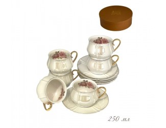 Набор чайных пар на 6 персон 12 предметов Lenardi 105-776