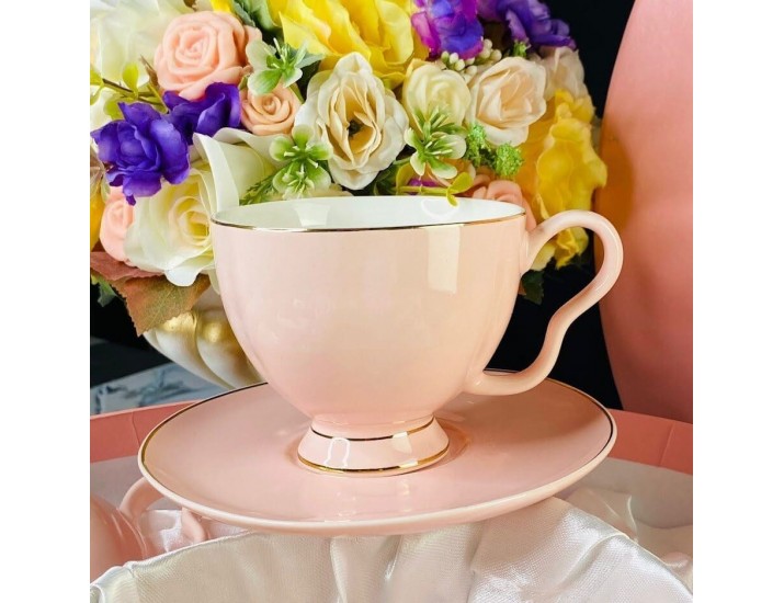 Набор чайных пар на 6 персон 12 предметов 250мл Lenardi 106-284