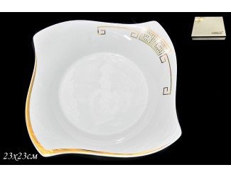 Глубокая тарелка 23см Lenardi Givenchi Gold 108-021