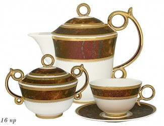 Чайный сервиз на 6 персон 16 предметов Lenardi VERSAILLES 108-335