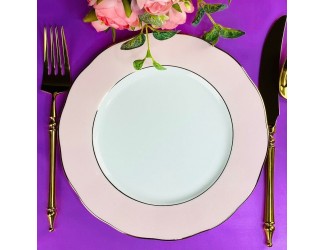Набор из 6 тарелок 20,5см Lenardi Pink 108-365