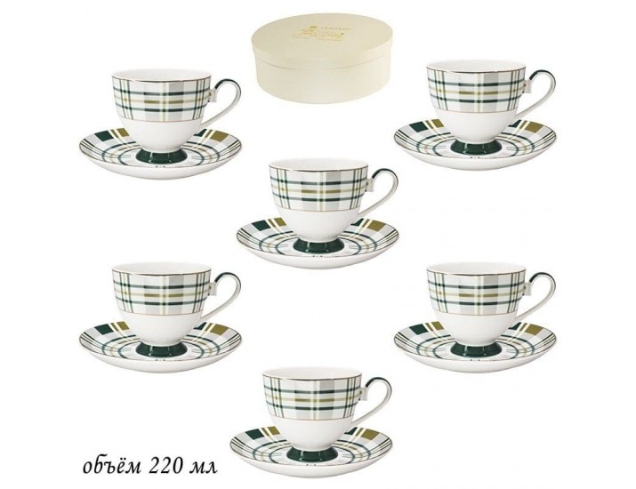 Набор чайных пар 12 предметов Lenardi 109-018