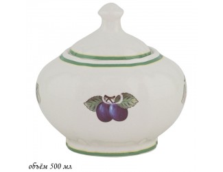 Сахарница 500 мл Lenardi  ФРУКТОВЫЙ САД 109-092