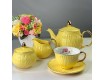 Чайный сервиз на 6 персон 15 предметов Lenardi 109-114 жёлтый