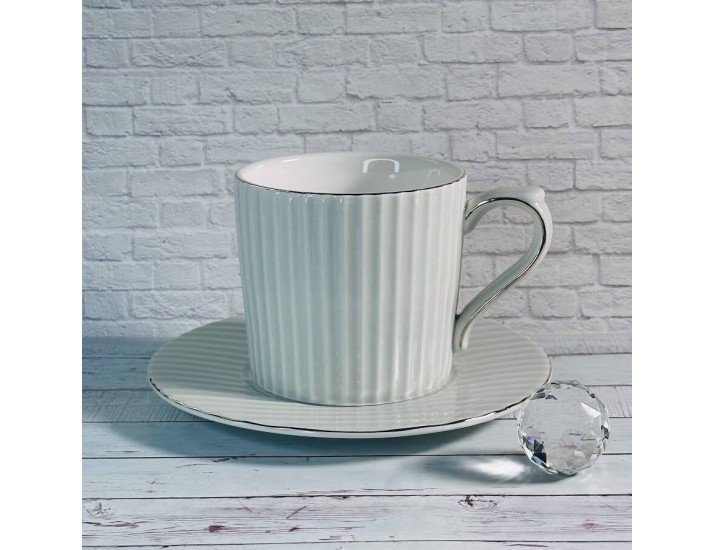 Набор кофейных пар на 6 персон 12 предметов 130мл Lenardi 109-123