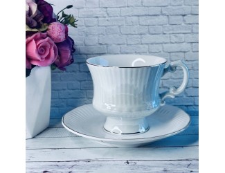 Набор чайных пар на 6 персон 12 предметов 240мл Lenardi 109-136