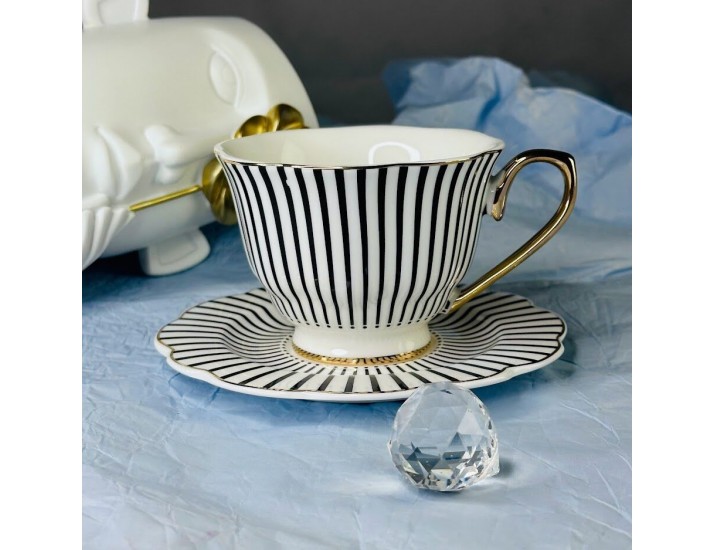 Набор чайных пар на 6 персон 12 предметов 270мл Lenardi 109-140