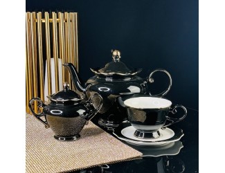 Чайный сервиз 14пр. 220 мл Lenardi NOIR 109-189