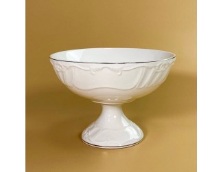 Конфетница 17см на ножке Lenardi КРОКУС ЗОЛОТО 109-255