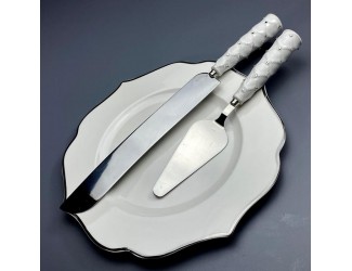 Набор для торта лопатка и нож СЕВЕРНОЕ СИЯНИЕ 110120