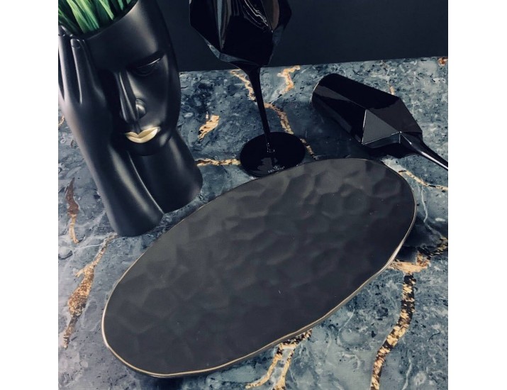 Овальное блюдо 36,5х21х3см Lenardi Марокко 118-014