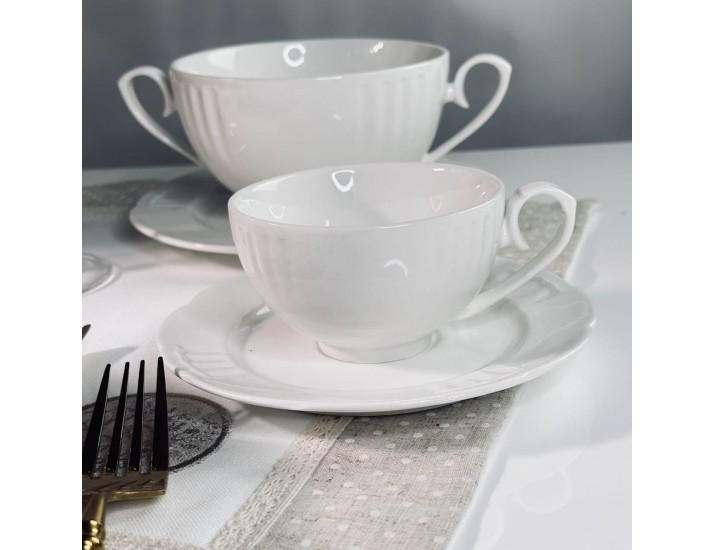 Чайный набор 12предметов 210мл Lenardi Resto 118-160