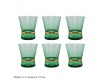 Набор стаканов для виски 6шт 270мл Lenardi Olimp Зелёный 121-023