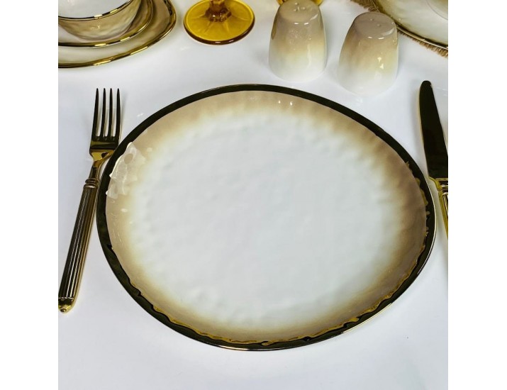 Набор из 2 тарелок 27см  Lenardi Toronto Cream 122-123