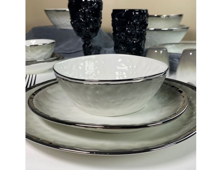 Набор из 2 салатников 15х14,5х7,5см Lenardi Toronto Grey 122-134