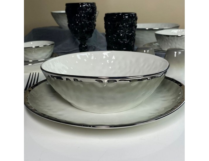 Набор из 2 салатников 20,5х8см Lenardi Toronto Grey 122-138