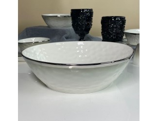 Салатник 25,5х24х8см Lenardi Toronto Grey 122-140