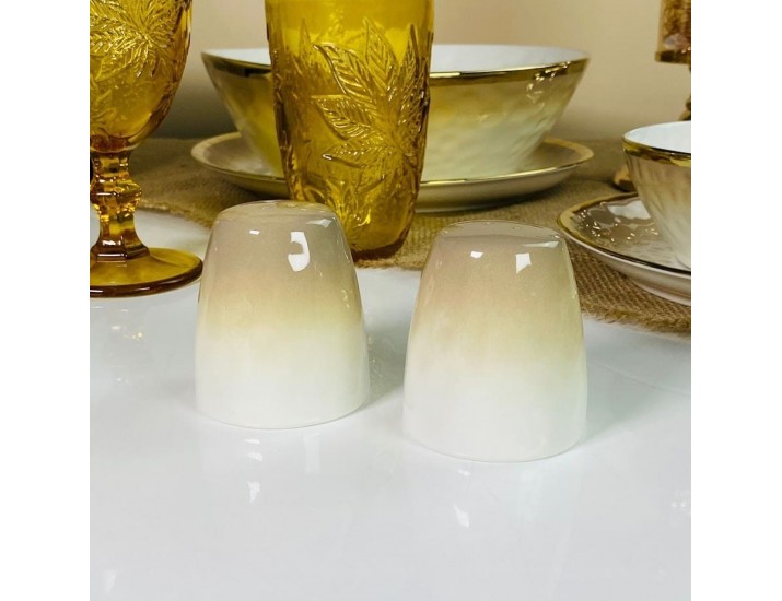 Наборо солонок 6,5 см Lenardi Toronto Cream 122-141