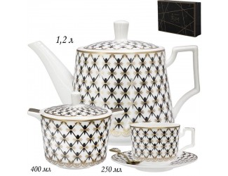 Чайный сервиз на 6 персон 22 предмета Lenardi 133-152