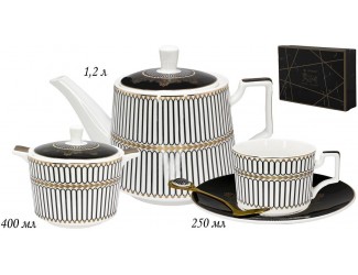 Чайный сервиз на 6 персон 22 предмета Lenardi 133-153