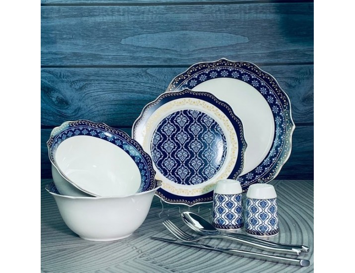 Обеденный сервиз на 6 персон 20 предметов Lenardi  133-324