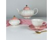 Чайный сервиз на 6 персон 20 предметов Lenardi 133-413 розовый