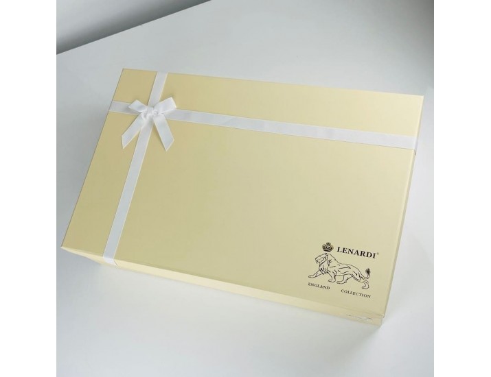 Чайный сервиз на 6 персон 20 предметов Lenardi 133-415 жёлтый