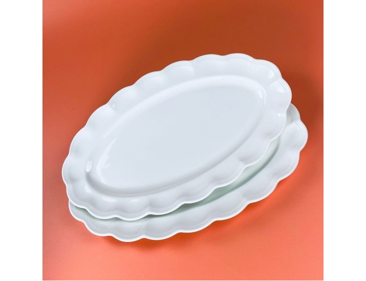 Набор из 2 овальных блюд 30,5см Lenardi Шармель 133-439