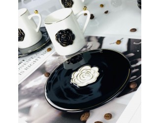 Набор кофейных пар на 6 персон 12 предметов 95мл Lenardi 133-455