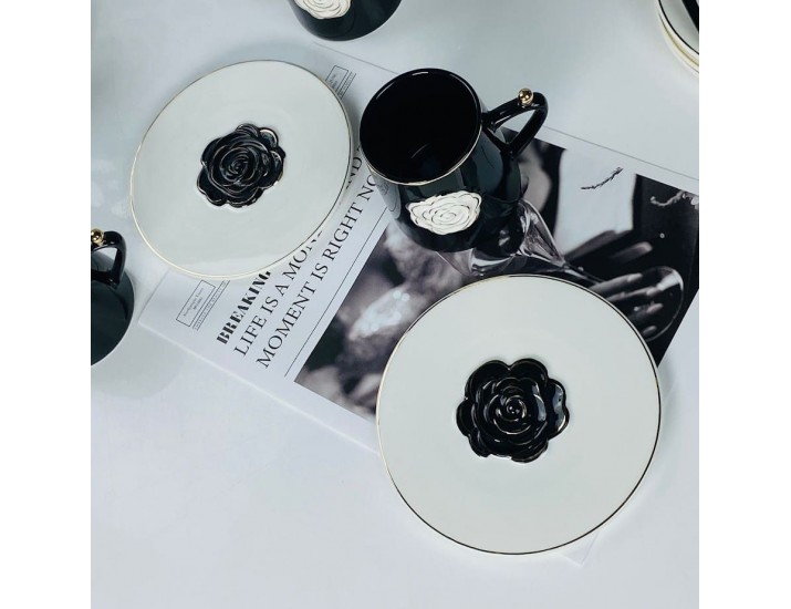 Набор чайных пар на 6 персон 12 предметов 220мл Lenardi 133-458