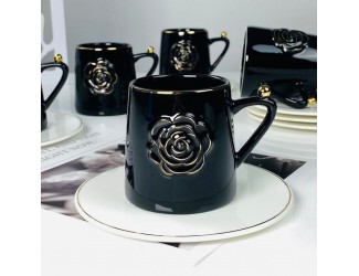 Набор чайных пар на 6 персон 12 предметов 220мл Lenardi 133-460