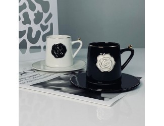 Набор чайных пар на 2 персон 4 предметов 220мл Lenardi 133-464