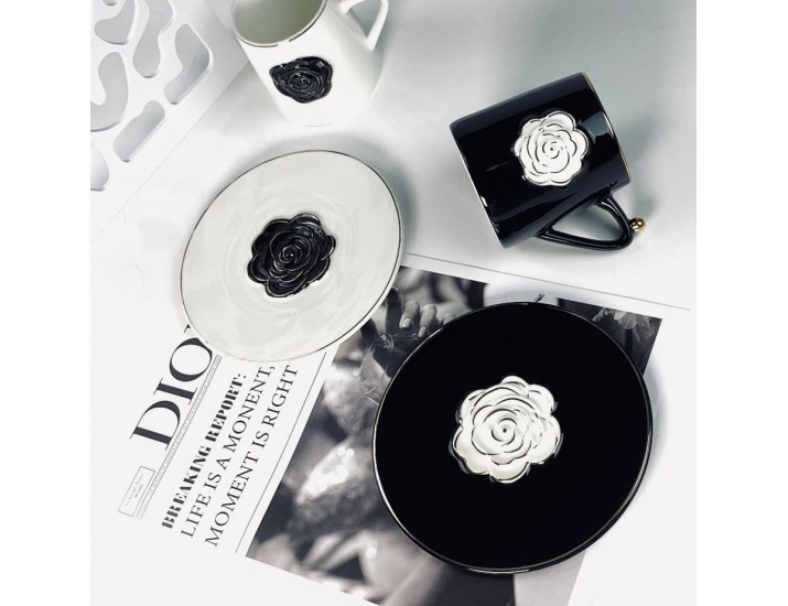 Набор чайных пар на 2 персон 4 предметов 220мл Lenardi 133-464