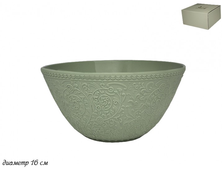 Салатник 16см Lenardi GREENBLACK 135-021/1
