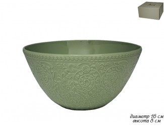 Салатник 16см Lenardi GREENWHITE 135-021