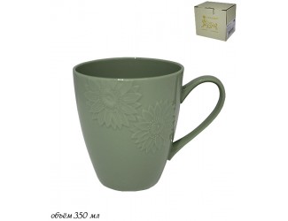 Кружка 350мл Lenardi GREENBLACK 135-033