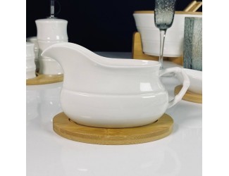 Соусник 360мл на подставке Lenardi Bamboo 140-180