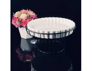 Блюдо 25см на метал.подставке  142-149