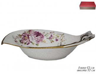 Салатник 43см Lenardi Азалия Мраморная 144-164