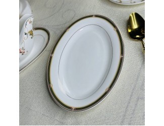 Овальное блюдо 23см Lenardi Кассиопея 145-387