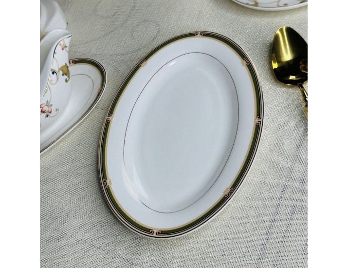 Овальное блюдо 23см Lenardi Кассиопея 145-387