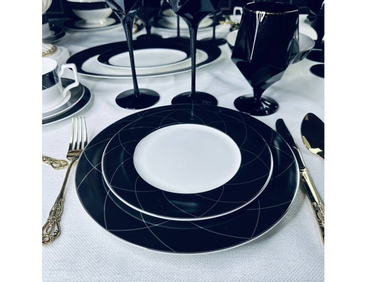 Набор из 6 тарелок 22см Lenardi Pandora 145-421