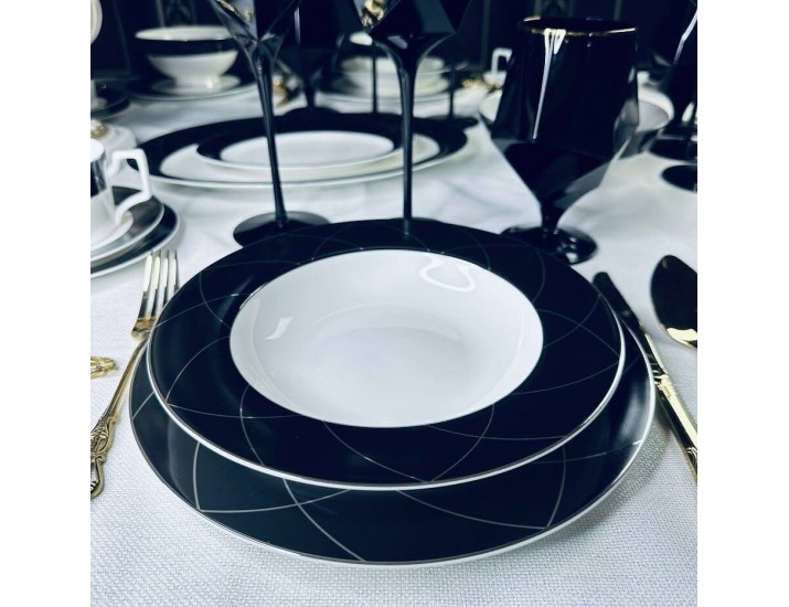 Столовый сервиз на 12 персон 101 предмет Lenardi Pandora 145-417