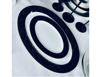 Блюдо овальное 23см Lenardi Pandora 145-423