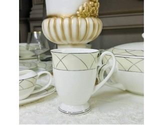 Кружка 350мл Lenardi Pandora Cream 145-436