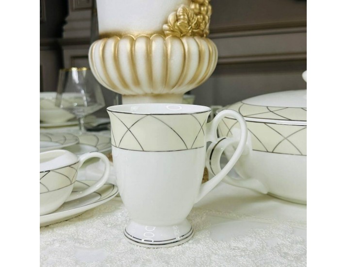 Кружка 350мл Lenardi Pandora Cream 145-436