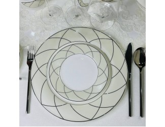 Набор из 6 тарелок 16,5см Lenardi Pandora Cream 145-443